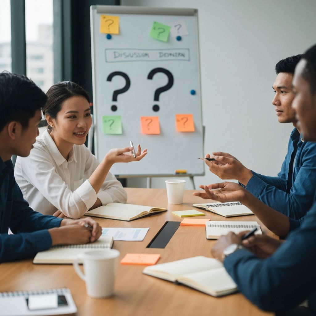 Team collaboration and good questioning in discovery